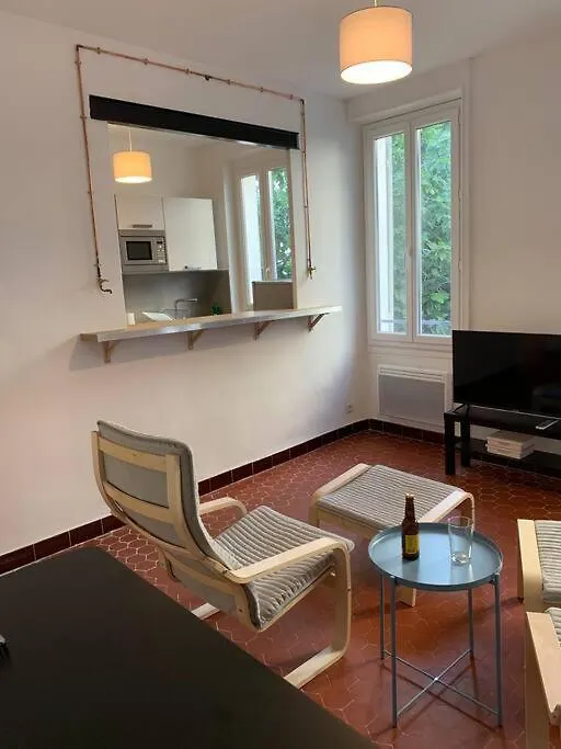 Appartement Palais Longchamps, T2 côté cour à Marseille